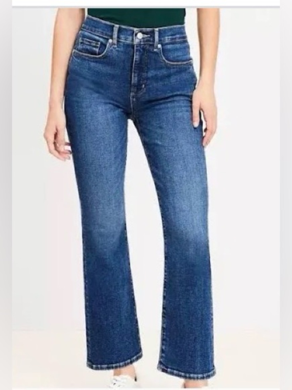 LOFT Curvy Kick Crop jeans size women’s 6